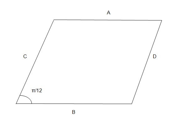 A Parallelogram Has Sides A B C And D Sides A And B Have A Length Of 5 And Sides C And D 3105